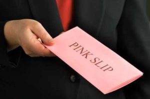 Pink slip